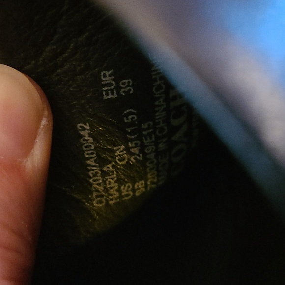 Women's size 9 Coach Harla wedge platform shoes - Picture 5 of 7